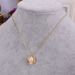 Luxury Pearl Shell Necklace for Women Female Wedding Pendant Necklace Fashion Jewelry