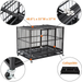 Walnest Heavy Duty Dog Cage Crate Kennel Metal Pet Playpen, 48" Large