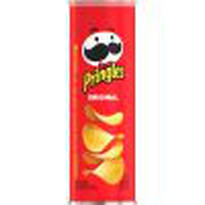 Pringles Potato Crisps Chips, Lunch Snacks, Snacks On The Go, Original, 5.2oz, 1 Can