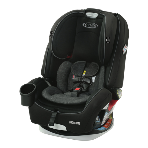 Graco Grows4Me 4-in-1 Convertible Car Seat, West Point Gray