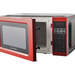 Proctor Silex 0.7 Cu Ft Red Digital Microwave Oven