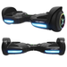 Hover-1 Blast Hoverboard, Black, 160 Lbs., Max Weight, 7 Mph Max Speed, LED Lights