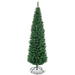 Costway 6Ft PVC Artificial Pencil Christmas Tree Slim Stand Green