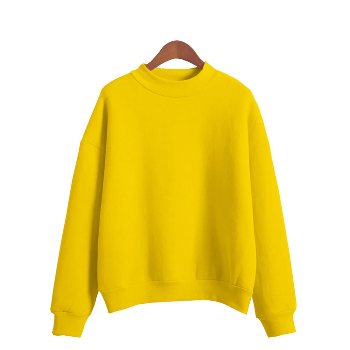 Woman Sweatshirts 2021 Sweet Korean O-Neck Knitted Pullovers Thick Autumn Winter Candy Color Loose Hoodies Solid Womens Clothing