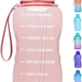 Giotto Large 1 Gallon/128oz Motivational Water Bottle with Time Marker &amp; Straw,Leakproof Tritan BPA Free Water Jug,Ensure You Drink Enough Water Daily for Fitness,Gym and Outdoor Activ