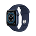 Apple Watch Series 6 GPS, 40mm Space Gray Aluminum Case with Black Sport Band - Regular