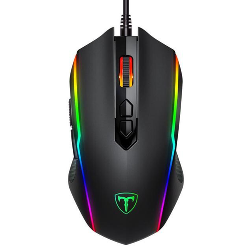 Victsing Ergonomic Wired Gaming Mouse 8 Buttons 7200DPI USB Computer Mouse Gamer Mice RGB Mause with Backlight for PC Laptop