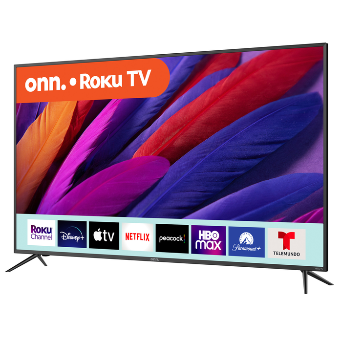 Onn. 58" 4K UHD (2160P) LED Roku Smart TV HDR (100069454)