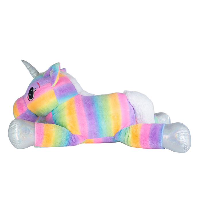 Ready to Hug™ 40” Rainbow Unicorn Plh Stuffed Animal