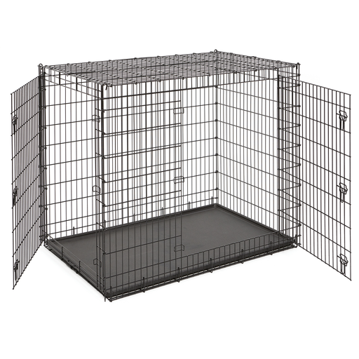 MidWest Homes For Pets XX-Large Double Door Wire Dog Crate, 54"