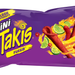 TAKIS Rolled Mini Fuego Tortilla Chips Bag of 25 count