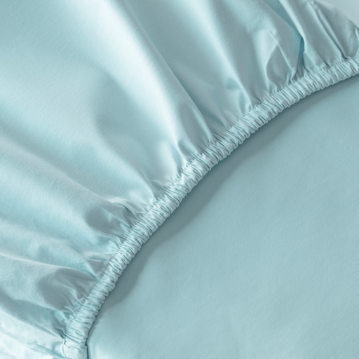 Hotel Style 600 Thread Count 100% Egyptian Cotton Sheet Set, King, Baby Blue, 4-Pieces
