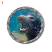 Sealife Shark Fish Home Decor Cartoon Animals Decals 3D PVC Mural Artsubmarine Wall Stickers for Kids Rooms Bathroom Landscape