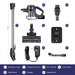 Moosoo Cordless Vacuum 4-In-1 Lightweight Stick Vacuum Cleaner, XL-618A