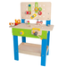 Hape Wooden Child Master Tool and Workbench Toy Pretend Builder Set for Kids 3+