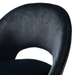 14 Karat Home Savas 14.50 in Task Chair with Adjustable Height & Swivel, 250 Lb. Capacity, Black
