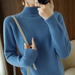 21new Sweater woman turtleneck pullover women knitted sweater Slim fit Cashmere sweater Multicolor sweaters winter clothes women