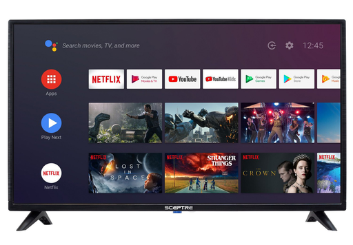 Sceptre 32" Class HD (720p) Android Smart LED TV with Google Assistant (A328BV-SR)