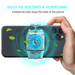 Universal Mini Mobile Phone Cooling Fan Radiator Turbo Hurricane Game Cooler Cell Phone Cool Heat Sink for Iphone/Samsung/Xiaomi