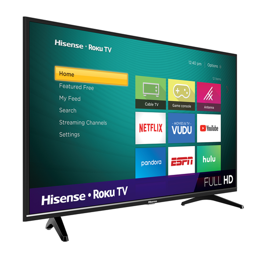 Hisense 43" Class 1080P FHD LED Roku Smart TV 43H4030F1