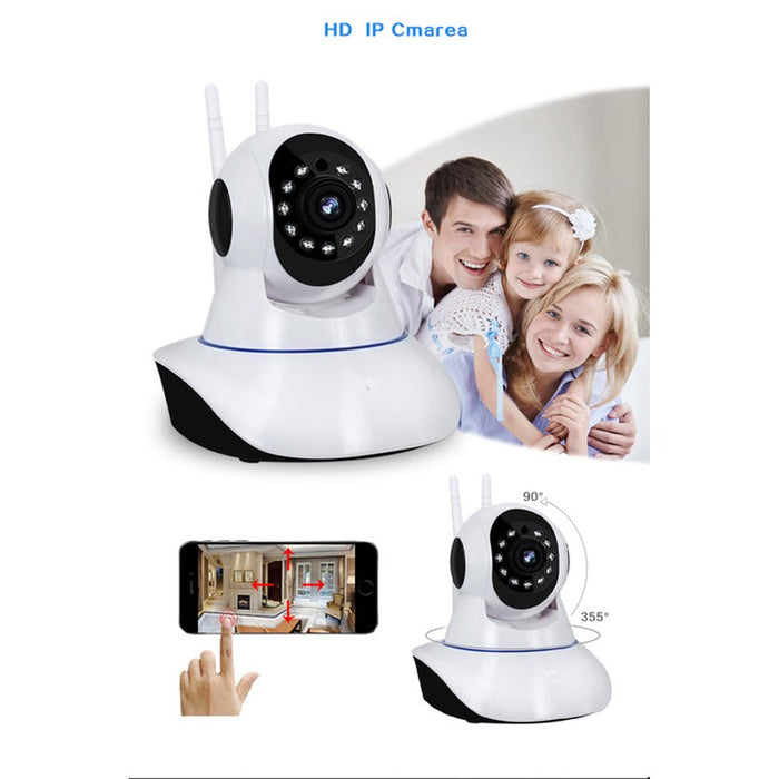 Wi-Fi Video Baby Monitor, Baby Monitoring System, Wi-Fi Camera Wireless 1080P Security Camera WiFi Home Surveillance Two-Way Audio & Night Vision