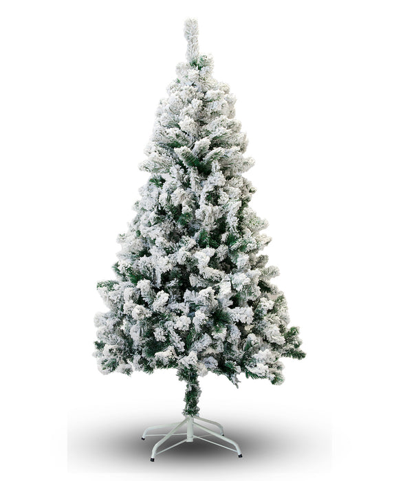 Perfect Holiday 6' Snow Flocked Artificial Christmas Tree