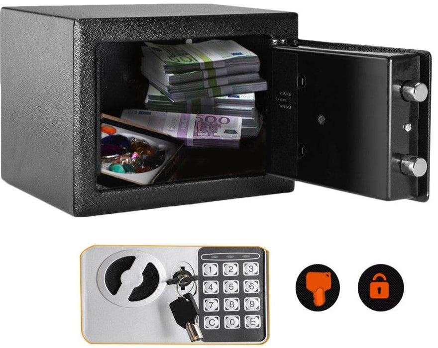 Zimtown Electronic Digital Safe Box Keypad Lock Security Home Office Cash Jewelry Gun