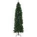 HOMCOM Unlit Slim Fir Artificial Christmas Tree with Realistic Branches and 1075 Tips, 7.5' Tall