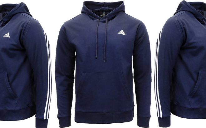 adidas Men's French Terry Hoodie for $24 with Exclusive Code: MYSTERY714-24-FS