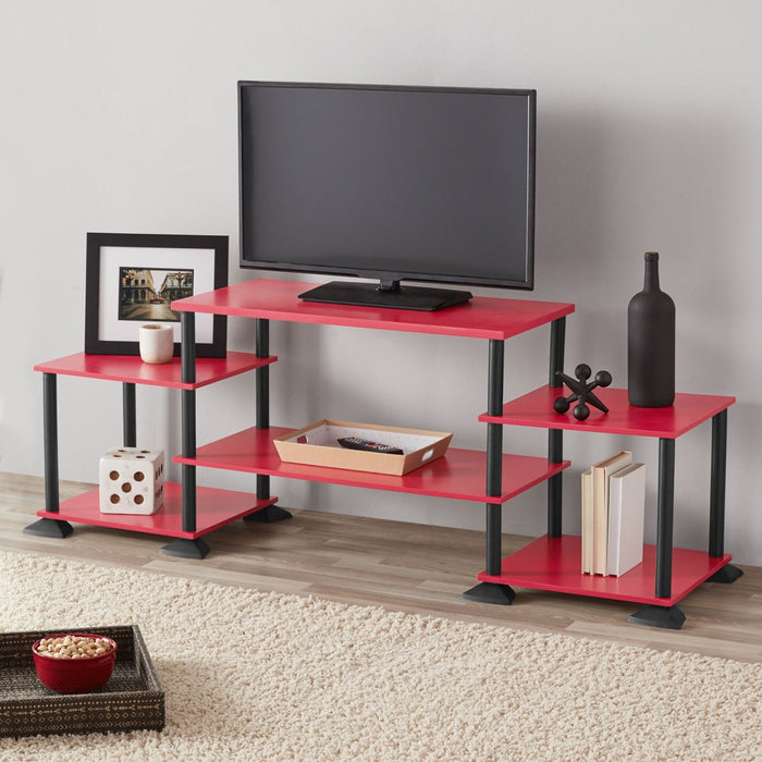 Mainstays No-Tool Assembly 3-Cube Entertainment Center for TVs up to 40", Multiple Colors