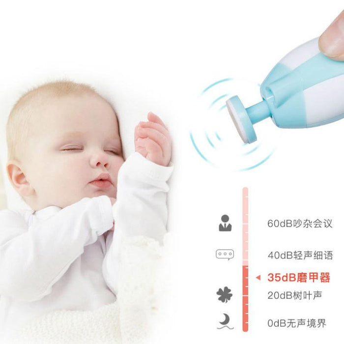 Electric Baby Nail Trimmer Baby Scissors Babies Nail Care Safe Nail Clipper Cutter For Kids Infant Newbron Nail Trimmer Manicure