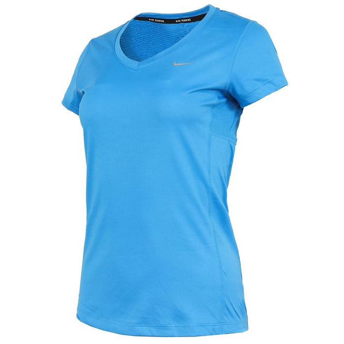 Nike Women's Dri-Fit Miler Short-Sleeve V-Neck Running Top 2 for $30 w/ code: MYSTERY117-30